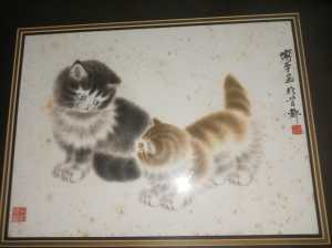 kitten paiting