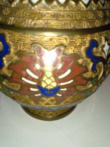 rsz 1great shoe japanese champleve brass vase 027