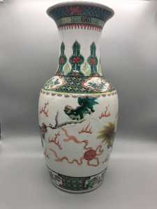 19th Century Foo Lion Vase (6)