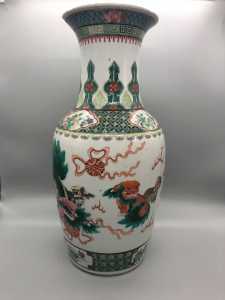 19th Century Foo Lion Vase (4)