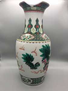 19th Century Foo Lion Vase (2)